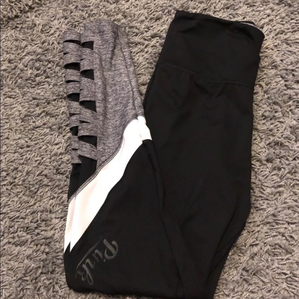 VS PINK ULTIMATE HIGH WAISTED LEGGING WITH MESH